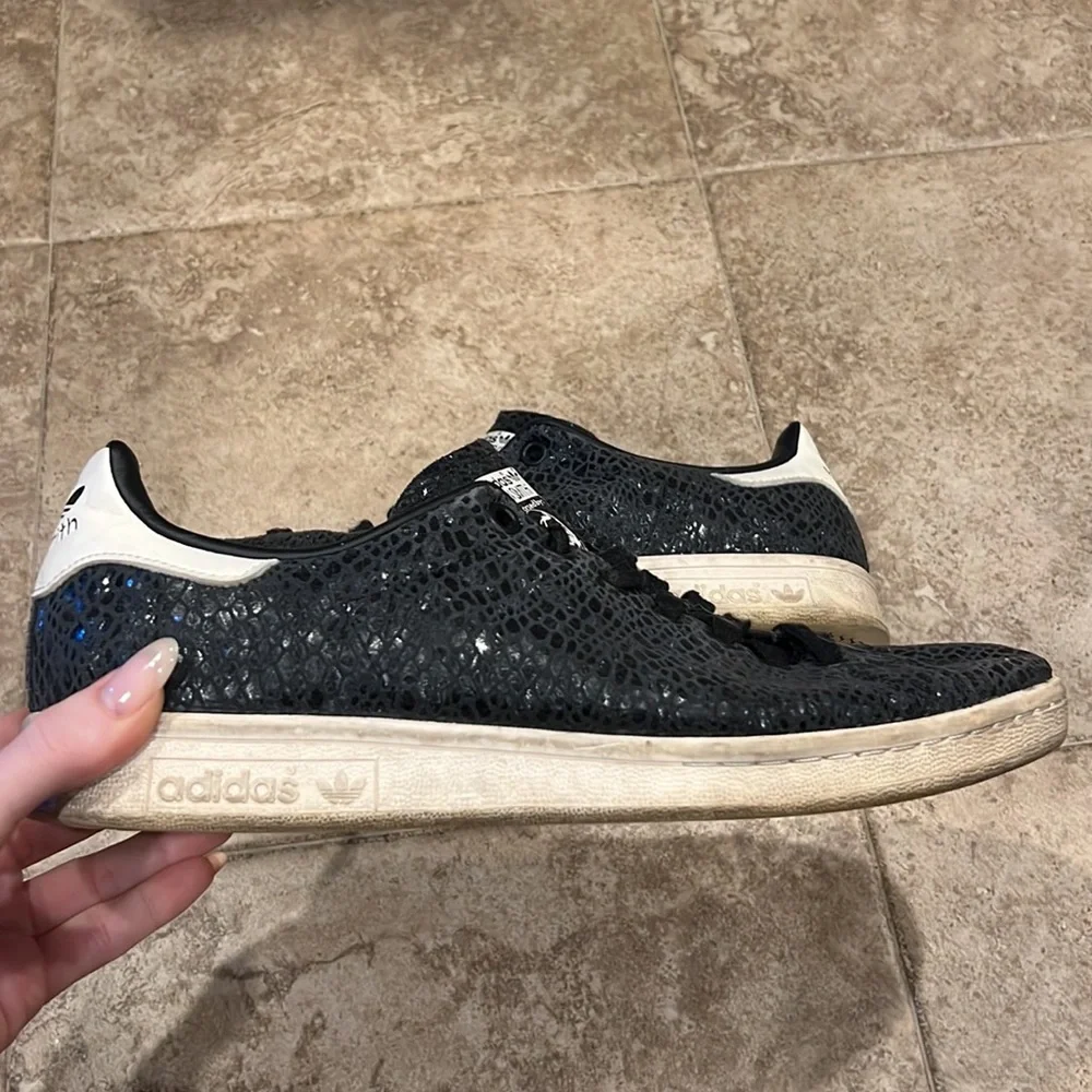 ADIDAS Stan Smith Black Python Sneaker